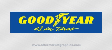 Goodyear Tires Decals 03 - Pair (2 pieces)
